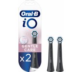 Oral-B iO Gentle Care Black Cabezales de Recambio Pack de 2 o 4 Unidades Para Cepillos Eléctricos iO