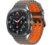 Marine Band For Samsung Galaxy Watch ultra Strap 47mm Accessories Two color Sport silicone Bracelet Galaxy Watch 7 ultra Straps