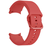Official Color Band for Samsung Galaxy Watch 7 44mm 40mm Silicone Sport Band for Galaxy Watch 4 5 6 FE 40mm Purple Watchstrap