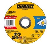 DEWALT Set de 10 Discos de Corte Inoxidable Ø115x1mm - DEWALT - 84570 Disco de corte Accesorios y Recambios de Herramientas Discos de Corte