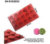 Soap Mould Square or Round Shape Top Pattern Texture Design Decoration Chocolate Mold Silicone Cake Molds Kitchen Baking Tools