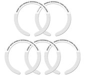 Metal Plate in Car Ring For Magsafe Wireless Charging Universal Mobile Phone Magnet Holder Metal Sticker Sheet for iPhone Xiaomi