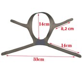 Replacement Headgear Facial Cover Headgear Breathing Machine Accessory Fit for ResMed AirFit N20 or Other Headgear