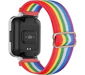 Nylon Loop Strap For Redmi Watch 4 Sports Bracelet Replaceable Wristband For Xiaomi Mi Band 8 Pro Adjustable Wrist Band Watch 4