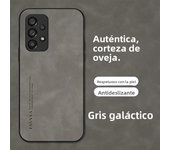 Luxury Sheepskin Leather Case for Samsung Galaxy A55 A35 A25 A15 A54 A34 A24 A14 A73 A53 A33 A23 A72 A52 32 M55 4G 5G Back Cover