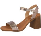 Zapatos de Tacon Oh! My Sandals Md5619 para mujer en color gris