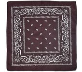Outdoor Cycling 53cm Cotton Square Scarf Women Men Paisley Print HipHop Bandanas Scarves Headband Handkerchief Hair Mask