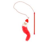 Juguete para Gato Caña Santa Claus - Divertido y Entretenido para Gatos