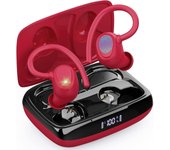 Auriculares inalámbricos, auriculares inalámbricos with Bluetooth 5,3 y Micrófono, auriculares inalámbricos con Gancho PARA LA Prueba de Agua IP7, auriculares con cancelación de ruido