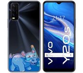 Tumundosmartphone Funda Gel Transparente para Vivo Y20s / Y11s diseño Hipo Dibujos