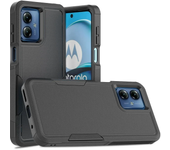 Rugged Armor Shockproof Phone Case For Motorola Moto G54 G84 G31 G14 G41 G52 G82 G22 E32 TPU Frame Plastic Protective Back Cover