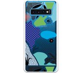 Funda compatible con Samsung Galaxy S10 - garden collage