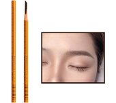 1pcs Tattoo Eyebrow Pencil Long Lasting Black Eyebrow Pencil Shadows Cosmetics Tint Waterproof Wooden Pen Eyebrow Makeup Tools