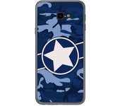 Tumundosmartphone Funda Gel Tpu para Samsung Galaxy J4+ Plus diseño Camuflaje 03 Dibujos