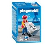 PLAYMOBIL ® TRABAJADOR DEL PUERTO CON CARRETILLA, 4475, TIENDA CON LICENCIA OFICIAL