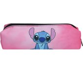 MINISO Stitch Pen Bag Stationery Box Disney Cartoon Large Capacity Pencil Case Cute Anime Pencil Bag  Student Storage Bag