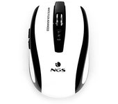 RATÓN ÓPTICO NGS WHITE FLEA ADVANCED WIRELESS