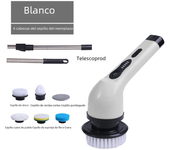 Cepillo De Limpieza Eléctrico 9 En 1 Escobilla De Rotación Para Limpieza Del Hogar Herramientas Eléctricas Para Cocina Y Baño Gadgets De Limpieza