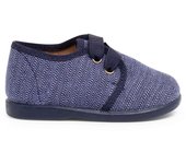 Pisamonas zapatos de tela tipo blucher niño