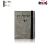 Rfid Blocking Protection Travel Passport Credit Holder Cover Case Business PU Leather Women Men Ticket Protective Accessories