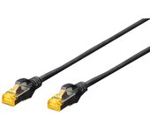 Cable de conexión DIGITUS, Cat. 6A, S/FTP, 3,0 m, negro, juego