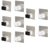 Escoba Gancho titular rackbrush MOP Organizer de La Cocina bathroo(10PCs)