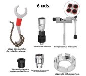 Bicycle Repair Tool Kits Chain Breaker Flywheel Remover Cutter Crank Puller Bike Wrench MTB Road Bikes Maintenance Tools Bracket
