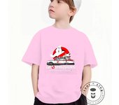 2025 New Cute Ghostbusters TShirt Kids Casual Streetwear Baby T-Shirt Boys Clothes Anime Girls Top Tees