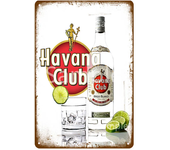 Cuba Libre Havana Club Metal Tin Sign Havana Rum Wall Plaque Poster Vintage Music Pub Bar Decor Retro Painting YL053