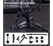 1pc Multi-joint Articulated Doll,Statue Doll Model Toys with Different Weapons,Full-body Mobile Robot (Requires Self-assembly)