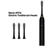 Cepillo de Dientes Eléctrico Sonic para Adultos con Temporizador 6 Modos Recargable por USB Juego de Cabezas de Repuesto para Cepillo de Dientes Vibratorio
