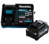 MAKITA 191J65-4 Kit de baterías 40VMAX 4.0AH XGT BL4040x1 + DC40RA XGT