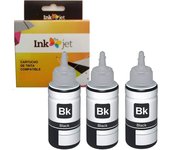Epson 111 C13T03M140 Pack 3 tintas pigmentada Compatible para EcoTank -M1100, -M1120, -M1140, -M1170