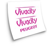 Kit de Pegatinas compatibles con moto Scooter Peugeot Vivacity