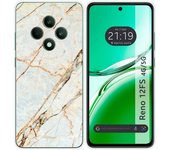 Tumundosmartphone Funda Silicona para Oppo Reno 12FS 4G / 12 FS 5G diseño Mármol 13 Dibujos