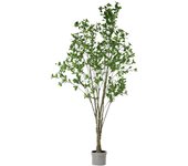 Poenia Arte Floral - Árbol de Laurel Artificial 220cm Desmontable - REF 631430 - Decoración Realista