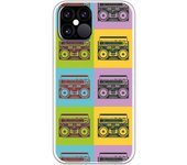Funda compatible con iPhone 12 - 12 Pro - Radiocasettes Colores