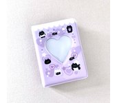 Ins Pink Black Lace Plaid Photo Album Kpop Korea Idol Star Chasing Binder Photocard Holder 3 Inch Home Collecting Book Album