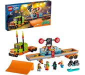 Lego city espectáculo acrobático camión