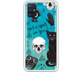 Funda compatible con Samsung Galaxy M51 - Patron Maldiciones