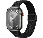 Slim Nylon Strap For Apple Watch Band 44mm 40mm 45mm 49mm 44 mm magnetic buckle Braided Bracelet iWatch series 9 se 7 3 8 Ultra