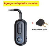 Bluetooth 5.3 Receiver Transmitter 3.5mm AUX Jack Airplane USB Dongle Wireless Audio Adapter for TV PC Headphone Car kit Speaker