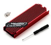 M.2 SSD NVMe Heat Sink heatsink M2 2280 SSD Hard Disk Aluminum Heat Sink with Silicone Thermal Pad for PC / PS5 PCIE 2280 SSD