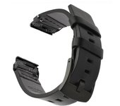 26 22mm Leather Watch Band Straps For Garmin Fenix 6X 6 Pro 7X 7 Easyfit Wristband Fenix 5 5X Plus 3 3HR Smartwatch Bracelet