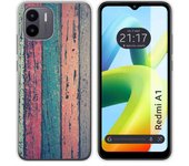 Funda Silicona para Xiaomi Redmi A1 diseño Madera 10 Dibujos