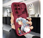Handsome Inuyasha For Samsung S20 S21 S22 S23 S24 FE Plus Ultra 5G Note 20 Ultra Eyes Ladder Phone Case