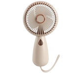 Mini ventilador portátil de mano, dispositivo pequeño, silencioso, para oficina, dormitorio de estudiantes, carga al aire libre