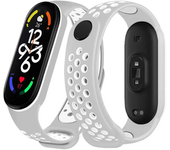 Watchband For Xiaomi Mi Band 7 NFC smartwatch Correa miband7 Silicone Air-Hole Sport Wrist bracelet on Mi band 6 5 4 3 7 8 strap