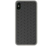 Tumundosmartphone Funda Gel Tpu para Iphone X / XS Diseño Metal Dibujos