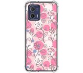 Funda Silicona Antigolpes para Motorola Moto G73 5G diseño Flores 07 Dibujos